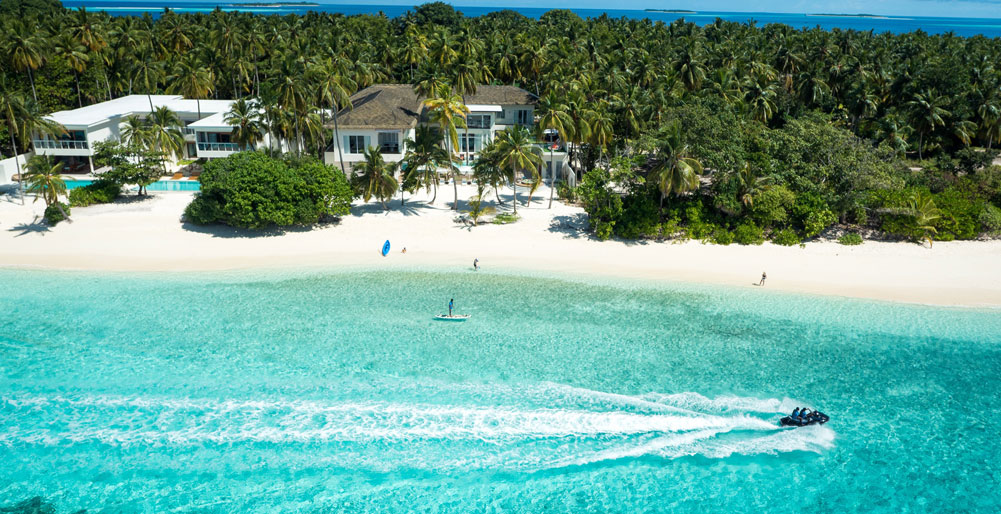 Amilla Beach Residences - The Amilla Estate - Residence areal shot